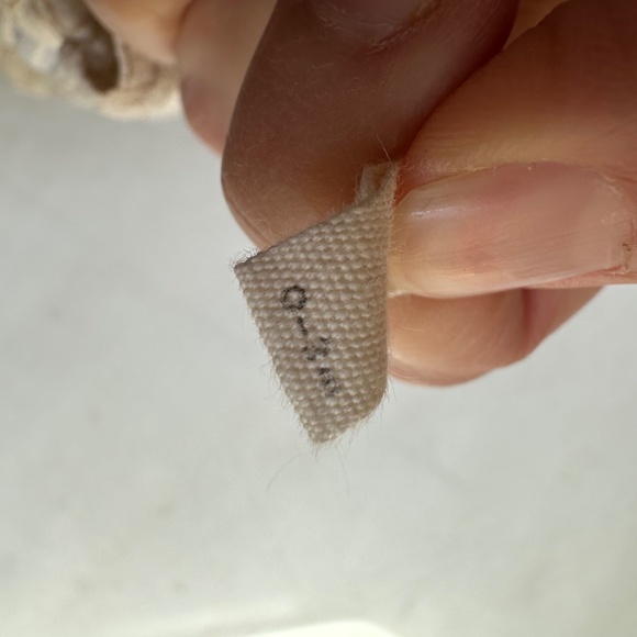 Quincy Mae Long Sleeve One Piece Rashguard in Oat Check - Picture 4 of 6